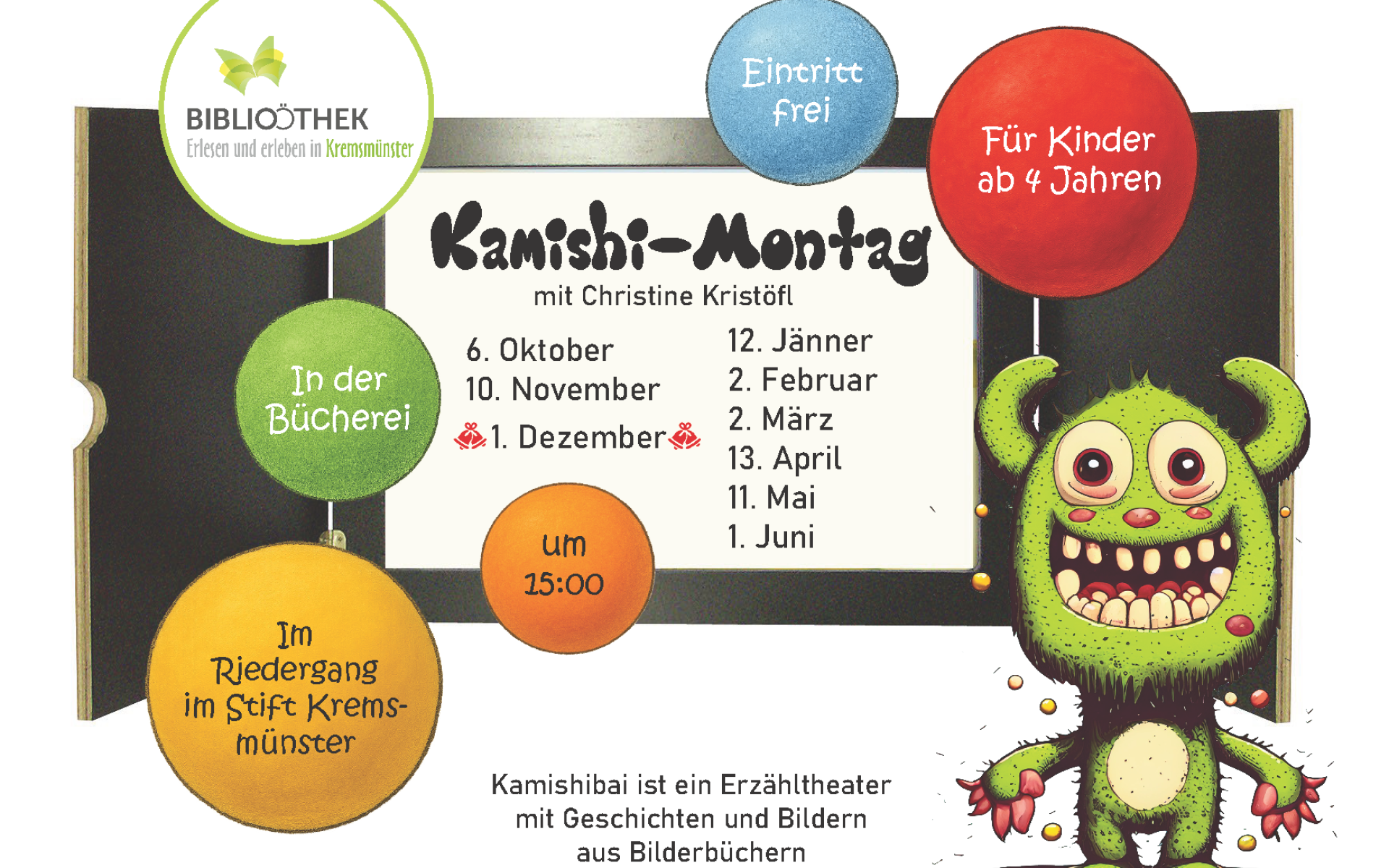 Flyer für Kamishi-Montag